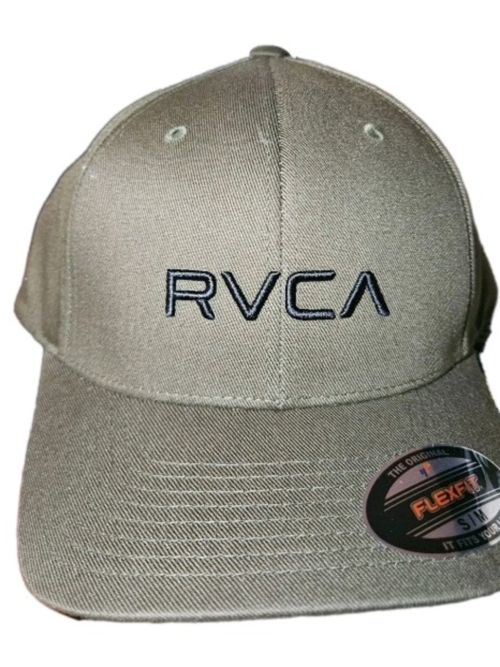 RVCA Snapback Hat Cap Army Green Dark Olive